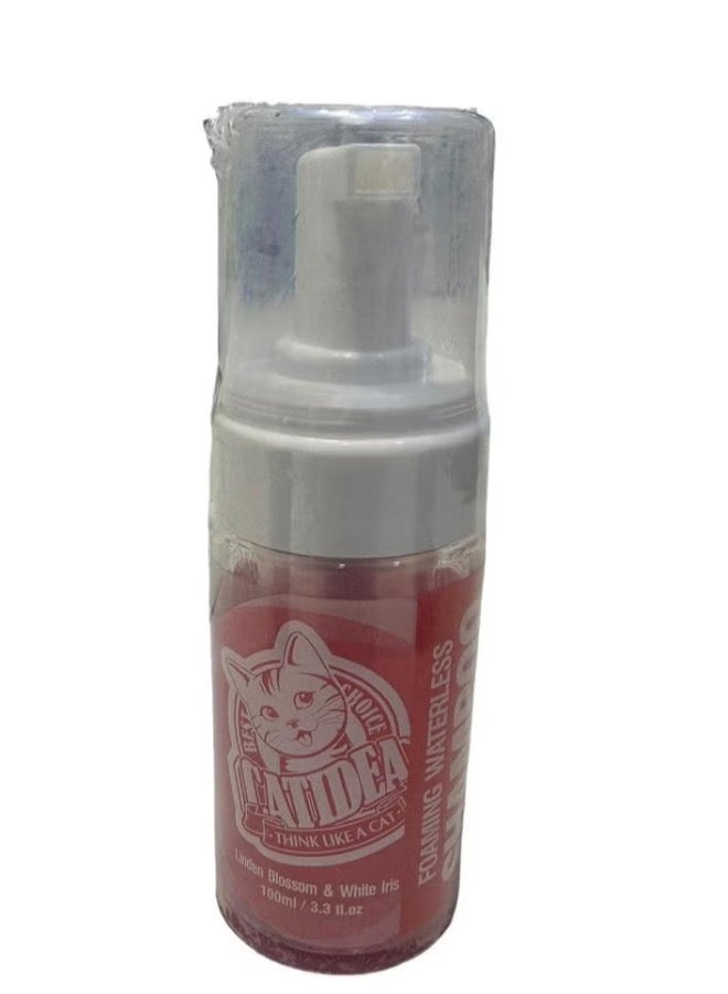 Catidea Dry Shampoo For Cats, French Lemon Flower And White Rose, 100ml