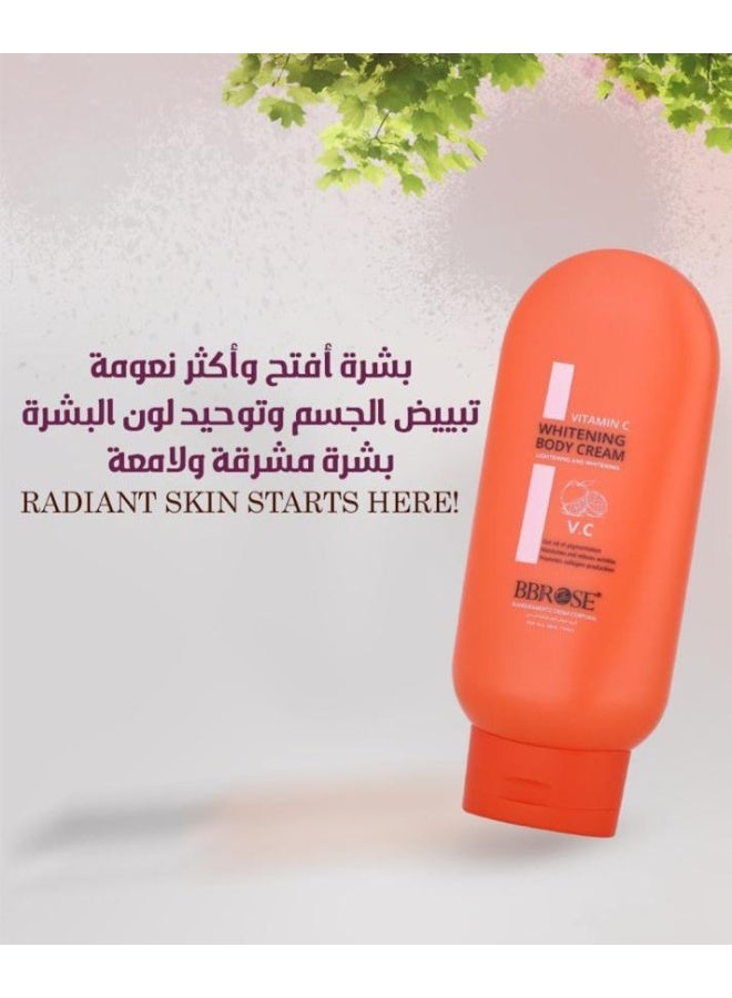 BBROSE Vitamin C Whitening Body Cream 185ml - Image 4