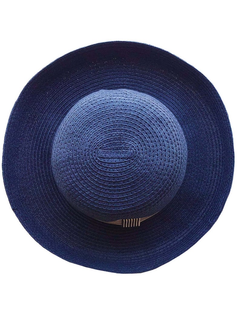 Blue Lace hat for men / beach blue hat for men  - Image 2