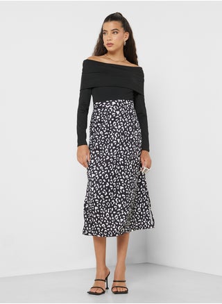Animal Print A Line Skirt - pzsku/Z0EE6D2A1C4A7A0D9F5D9Z/45/_/1742322034/1127f894-a18a-4e01-a2d7-47f417b25b3a