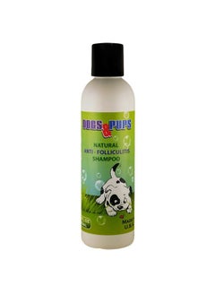 Dogs n Pups Shampoo for Dogs with Folliculitis, Hot Spot, Mange, Dandruff - 6.0 oz