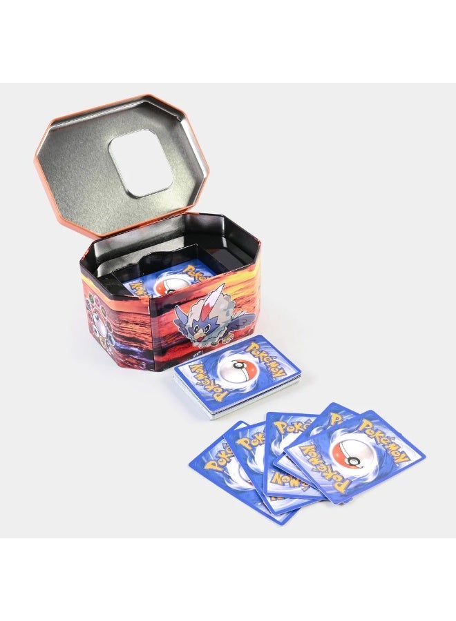 Pokemon Battle Card Set in a Protective Metal Case - Includes 42 Playing and Trading Cards - Ideal for Gifts and Professional Trainers. - Image 2
