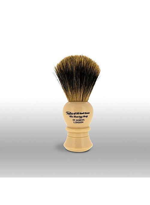 Taylor of Old Bond Street Taylor of Old Bond Street Traditional Pure Badger Shaving Brush Medium 