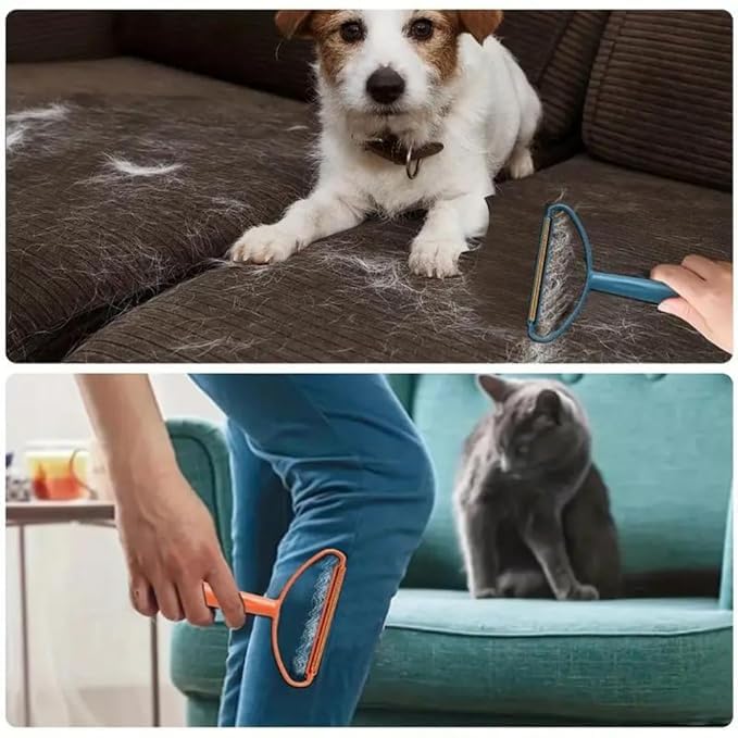 PAVITYAKSH LINT Remover Lint Remover at Home Use Use for Removing Lint Dust in Furniture and Wool Clothes Sweater Carpet Woolen Fabrics Brush Sticky Lint Roller with Long Handle Pack of 2 - Image 5