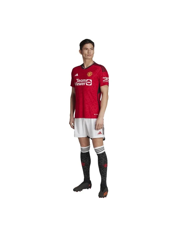 Adidas Adidas Mufc H Jsy Au Red Football Jerseys For Men Xs