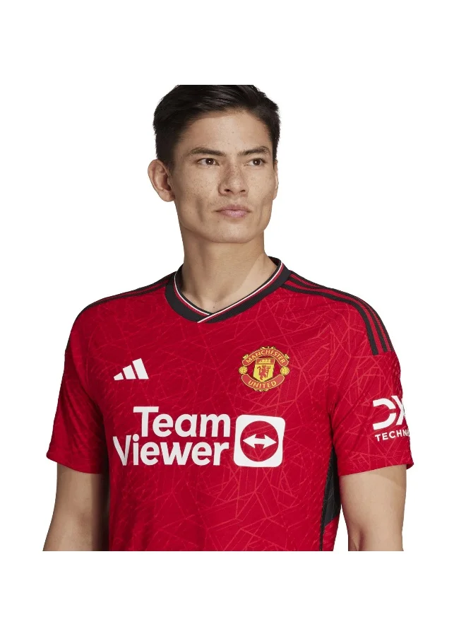 Adidas Adidas Mufc H Jsy Au Red Football Jerseys For Men Xs