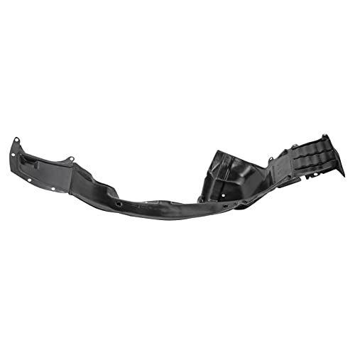 TRQ Front Left Inner Fender Liner Black Drivers Side Compatible with 2002-2003 Mitsubishi Lancer MI1248106 - Image 4