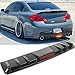 DREAMOTOR 34 Car Rear Bumper Lip with Brake Light Universal Rear Diffuser Spoiler Compatible with Infiniti Ford Toyota Corolla Nissan Altima Dodge Charger SXT Chevy Camaro VW Acura with LED Light - Image 2