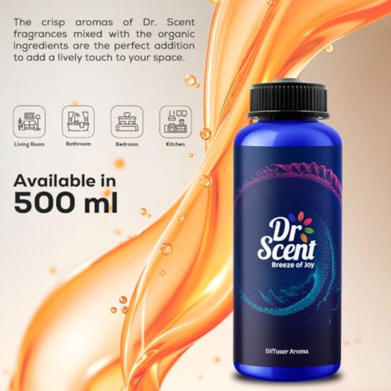 Aromatherapy diffuser oil for sleep, living room, and gym use; glass bottle with wood cap; amber color; natural essential oil blend - Image 3
