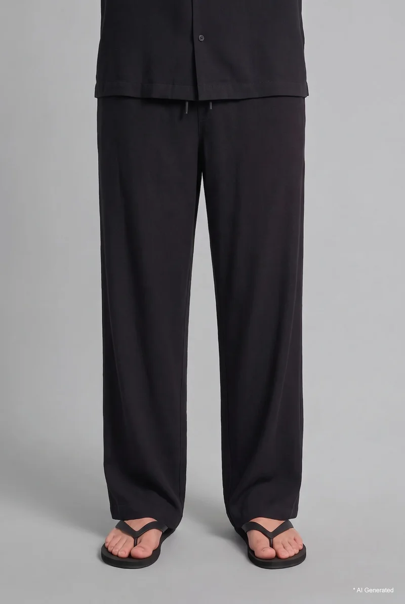 Defacto  Relax Fit Regular Hem With Pockets Trousers for Men | Best Price UAE