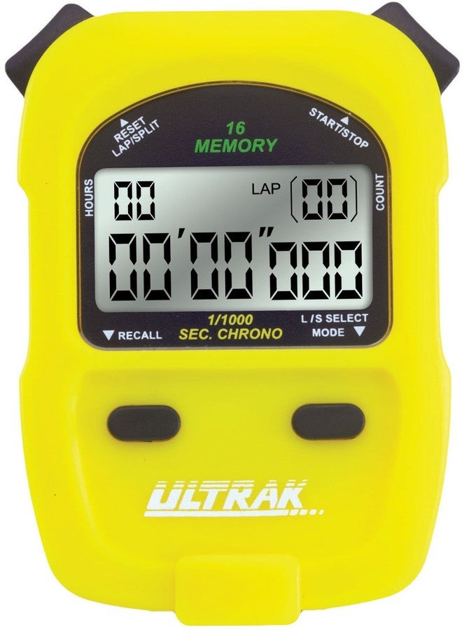 ألتراك ساعة توقيت Ultrak 460-16 ذات ذاكرة لفات أو ذاكرة تقسيم تراكمية - أزرق - Image 2