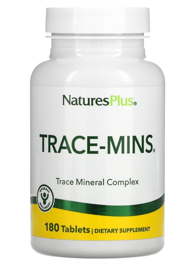 Trace-Mins Trace Mineral Complex 180 Tablets