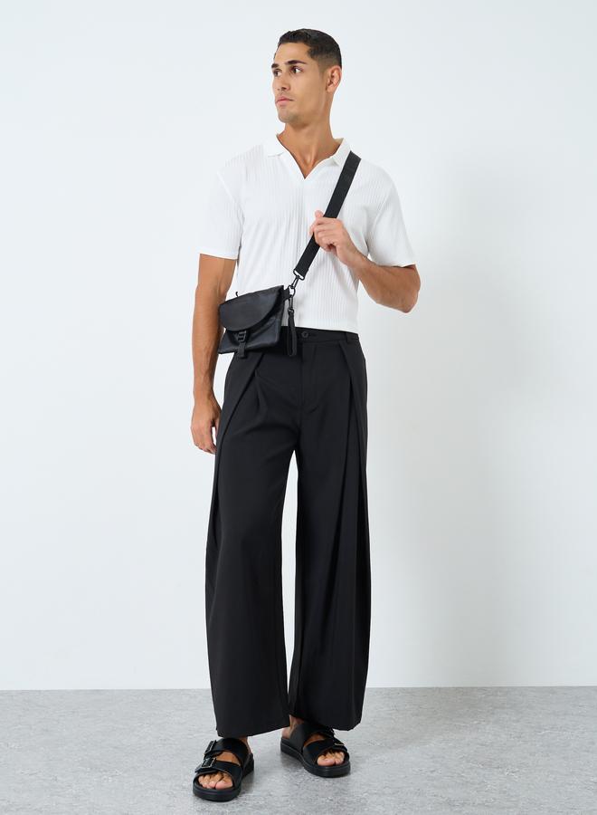 Styli Men Wide Leg Korean Pants - Image 2
