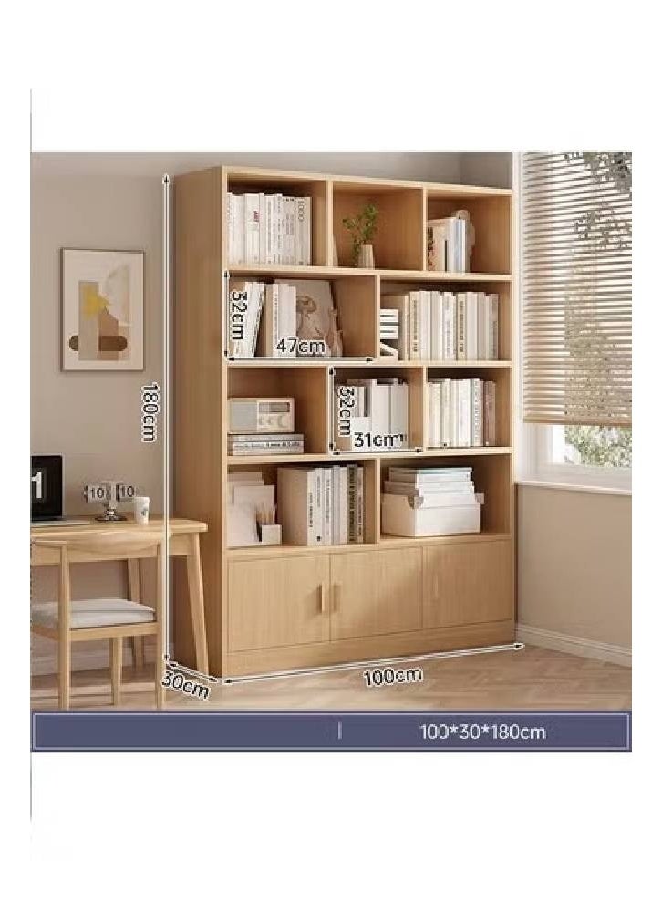 keke Multi-Layer Storage Bookshelf Rack Stylish Living Room Home Storage & Display Cabinet - Image 2