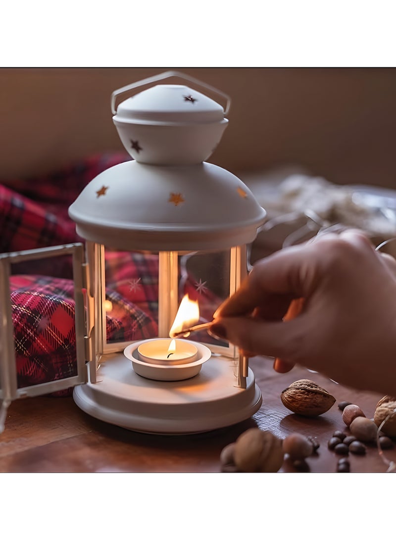 فيندكس شموع صغيرة بدون رائحة، 50 قطعة، تدوم 4 ساعات، شموع صغيرة لتزيين حفلات الزفاف وأعياد الميلاد - Image 2