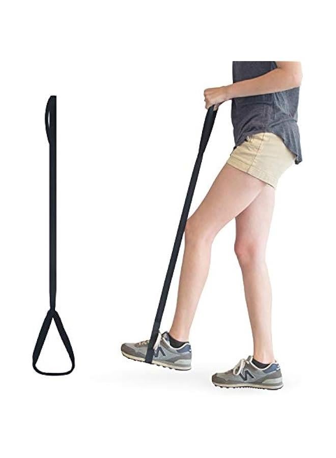 Arabest 42 Inch Long Leg Lifter - Durable & Rigid Hand Strap & Foot Loop - Ideal Mobility Tool for Wheelchair, Hip & Knee Replacement Surgery - Image 1