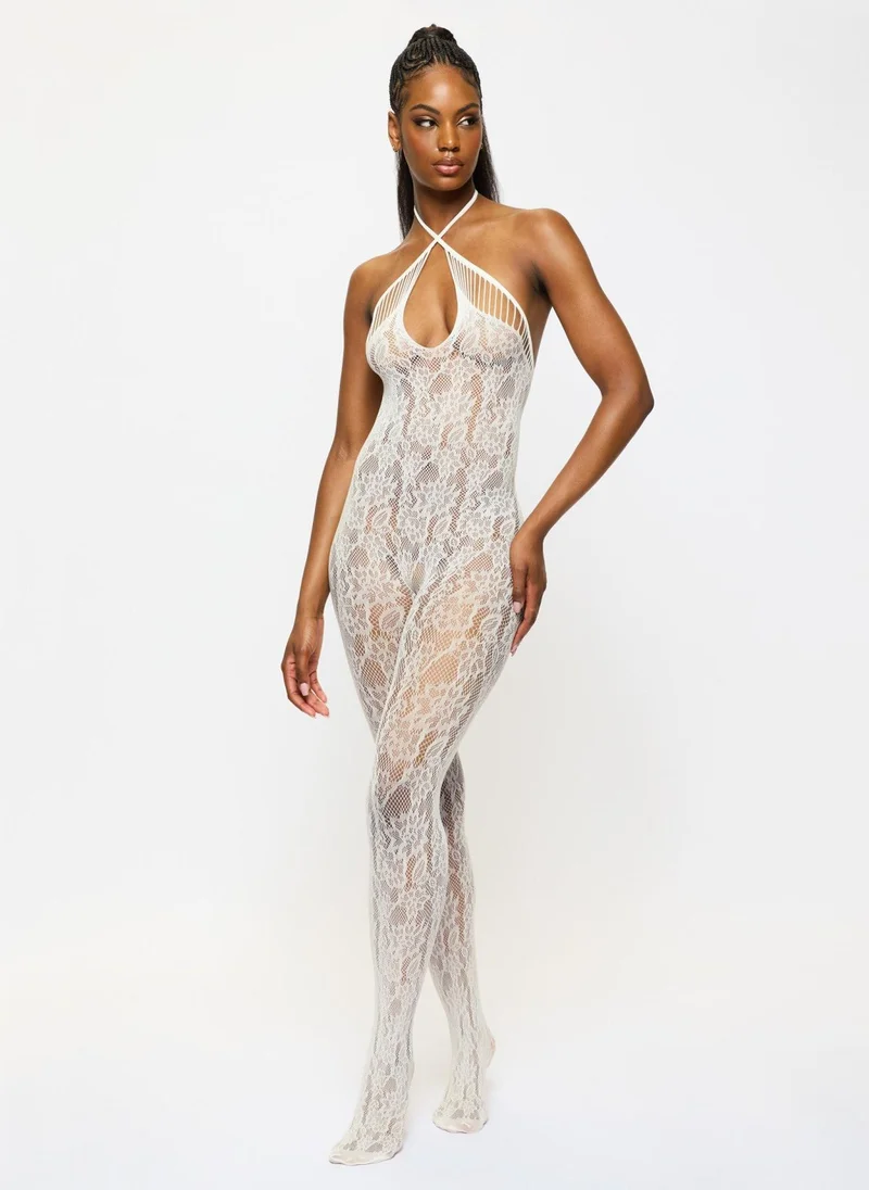 آن سمرز Ann Summers Heartfelt Crotchless Bodystocking