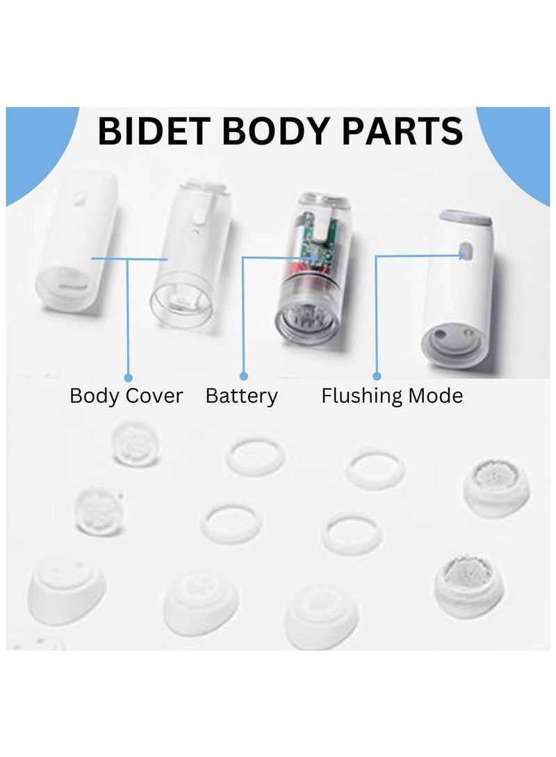 TEGRILO Portable Travel Bidet Electric Travel Shattaf Personal Hygiene Solution for Outdoor Adventures, Baby & Women's Health Mini Bidet Sprayer - Image 2