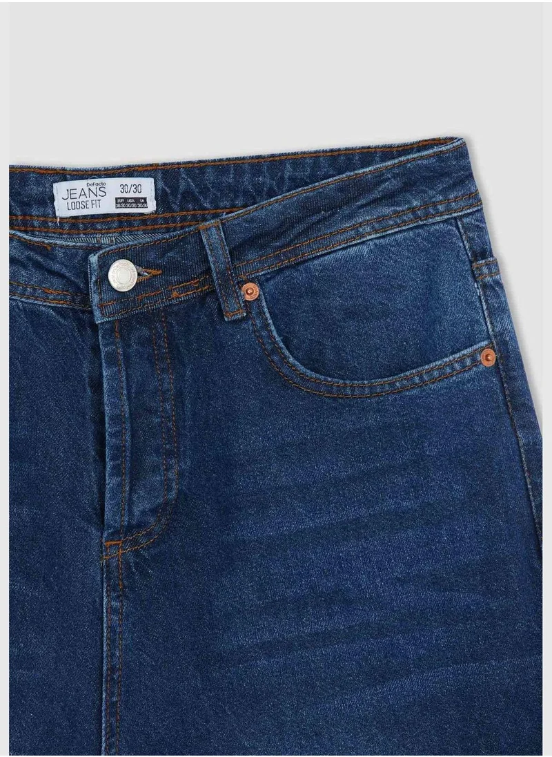 DeFacto Loose Fit Straight Leg Jeans