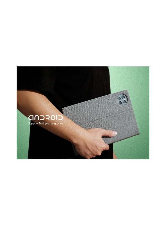 REBENUO - M19 tablet 10.1-inch screen size 8GB RAM and 512GB storage space supports 5G LTE connection latest version (blue) - Image 1