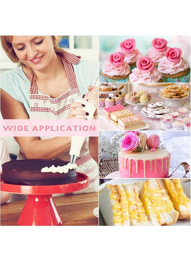 126 Pcs Professional Piping Bags and Tips Set,100 Pocket Bags & 18 Mugs Stainless Steel Pocket Bags & 1 EVA Pastry Bag, etc.,Cake Decoration Piping Tips,Cake Piping Kit - Image 4