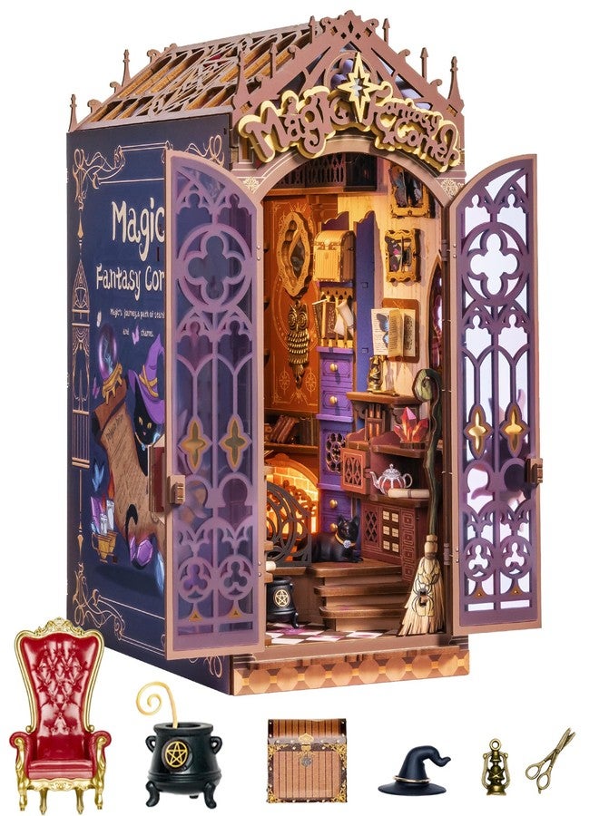 ROBOTIME Book Nook Kit 3D Puzzle TGB14 - Image 1