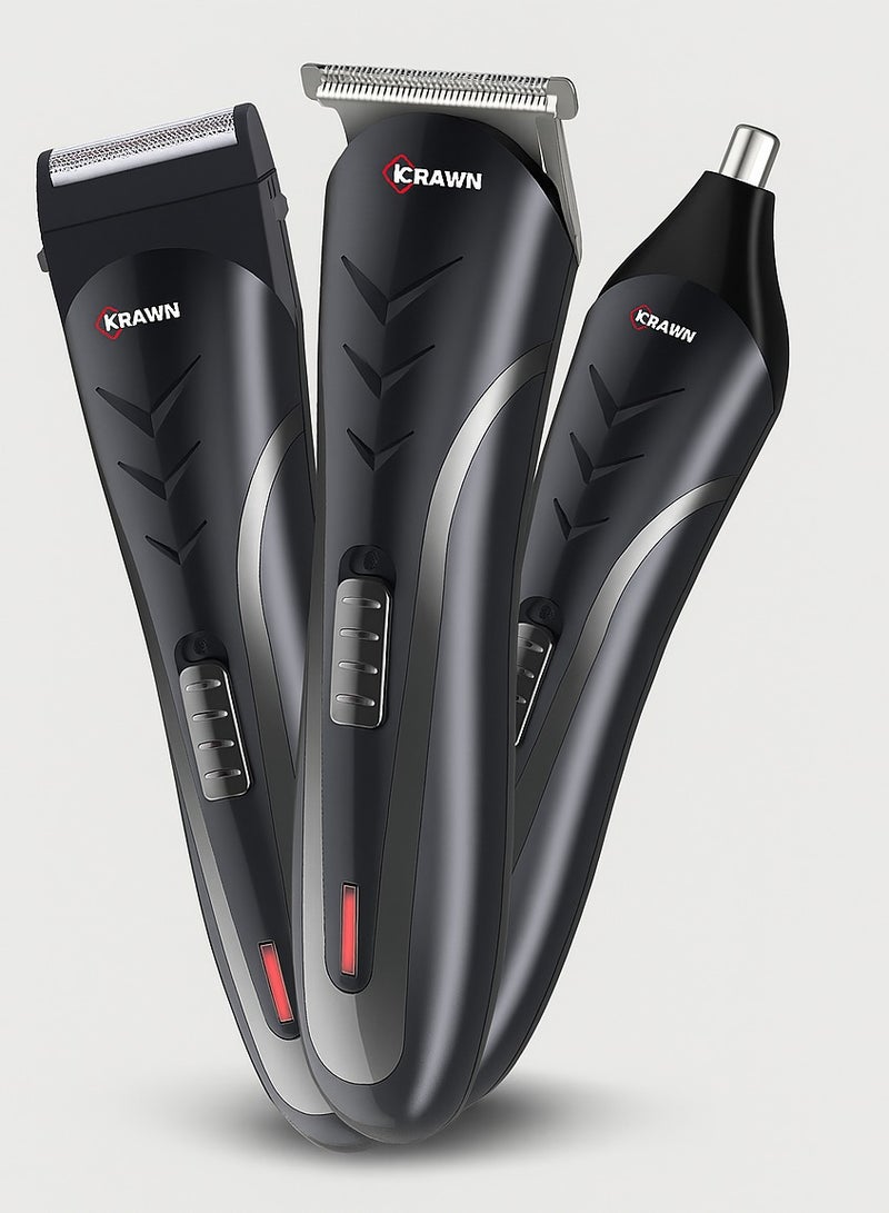 KRAWN Electric Hair and Beard Trimming Machine Compatible  - Image 5