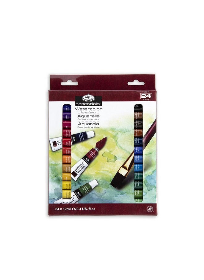 Royal & Langnickel - Wat24 Watercolor Artist Tube Paint 12Ml Pack Of 24 Colors - Image 1