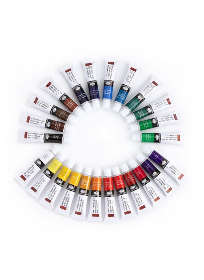 Royal & Langnickel - Wat24 Watercolor Artist Tube Paint 12Ml Pack Of 24 Colors - Image 1
