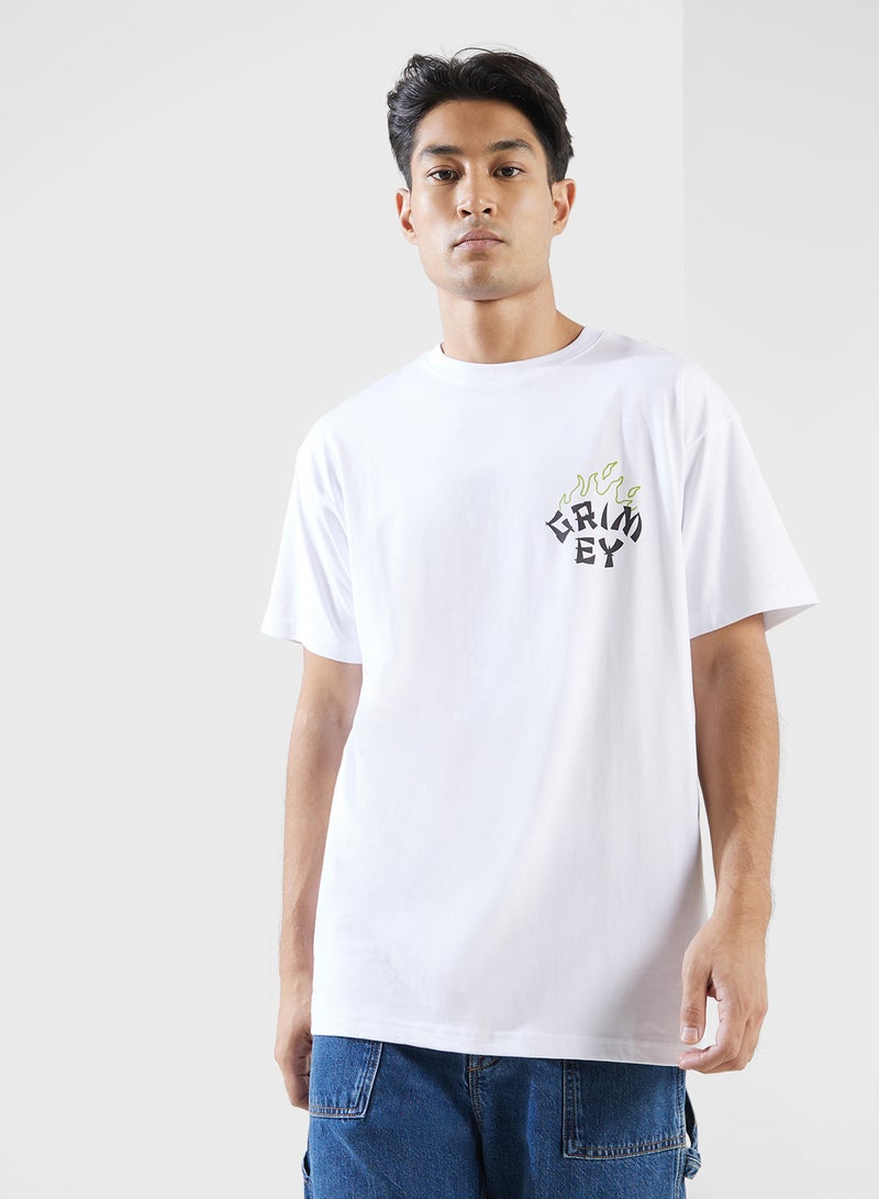 Grimey The Lucky Dragon Regular T-Shirt - Image 2