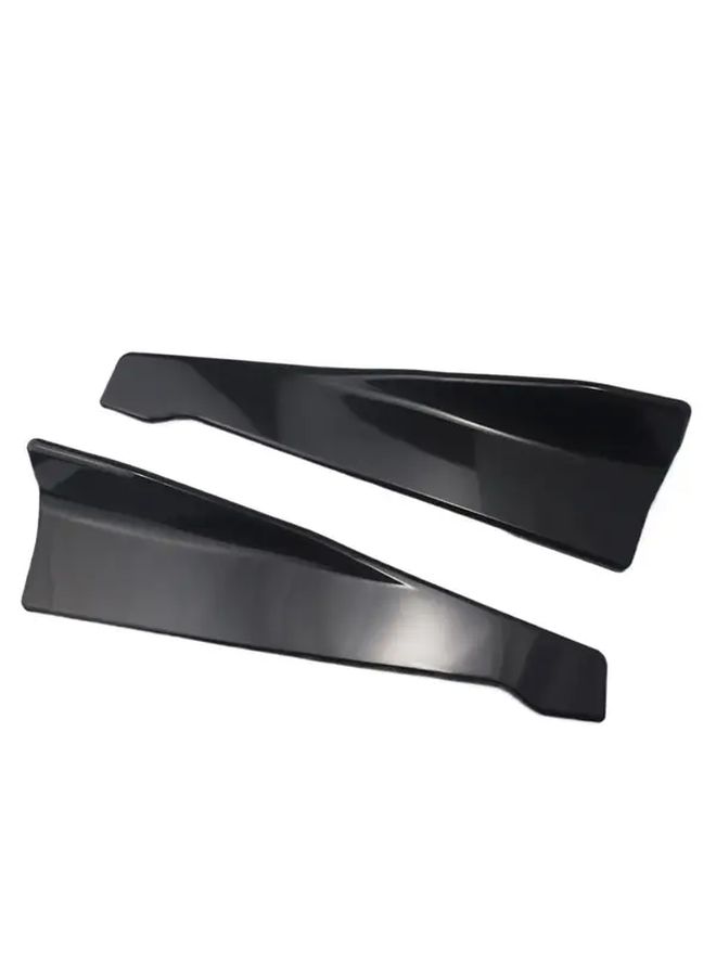 2pcs Carbon Look Car Rear Spoiler Aerodynamic Body Kit Diffuser Panel Protection Stability - Image 5