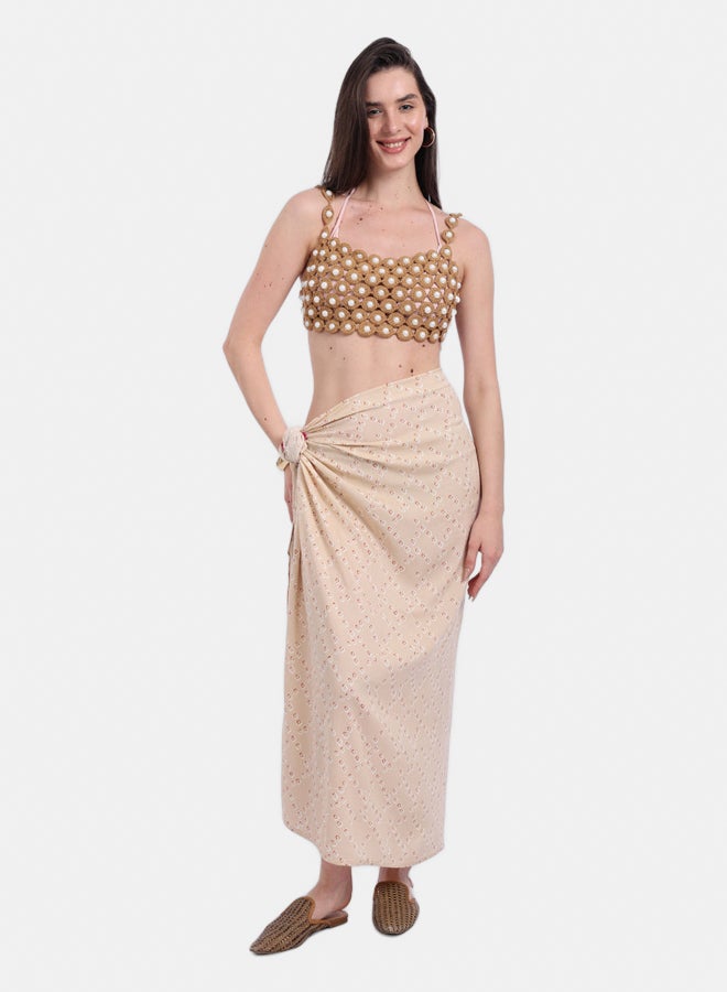 Carina All Over Print Beach Sarong Wrap - Image 5