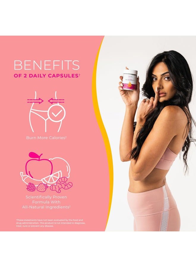 One Sol Fat Burner for Women, Natural Metabolism Booster, Burn More Calories, Boost Energy & Mood, Curb Appetite & Stop Cravings, No Crash or Jitters, All-Natural Ingredients, Gluten & Soy Free - Image 5