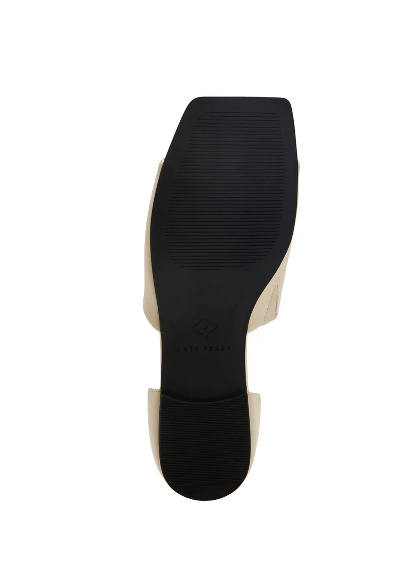 Katy Perry Open Toe Chain Detail Flat Ballerinas