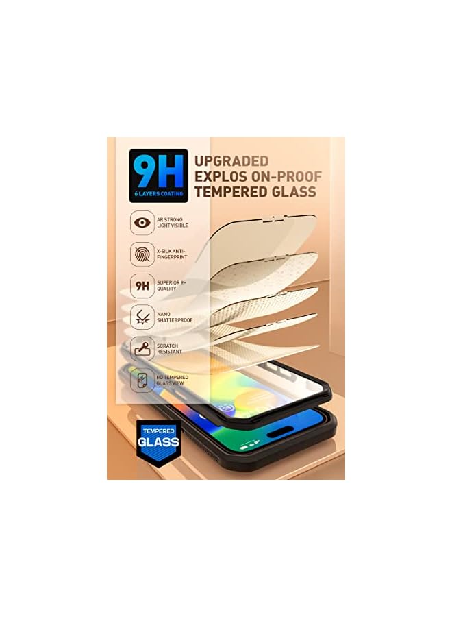 SupCase Unicorn Beetle MagPro Case for iPhone 14 Pro Max 6.7", [Compatible with MagSafe][Built-in Tempered Glass Screen Protector] Full Body Rugged Case with Kickstand & Belt-Clip - Image 4