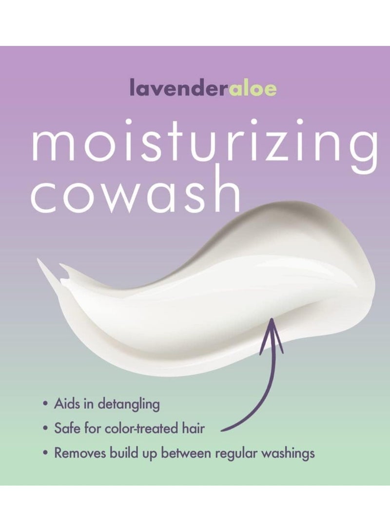 eden bodyworks Lavender Aloe Moisturizing Cowash Nourish, Detangle, and Restore Moisture to Hair 12oz - Image 3