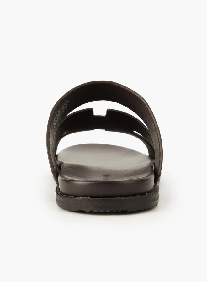 DUCHINI Brown Men Slip-On Comfort Sandals for Men | Best Price UAE