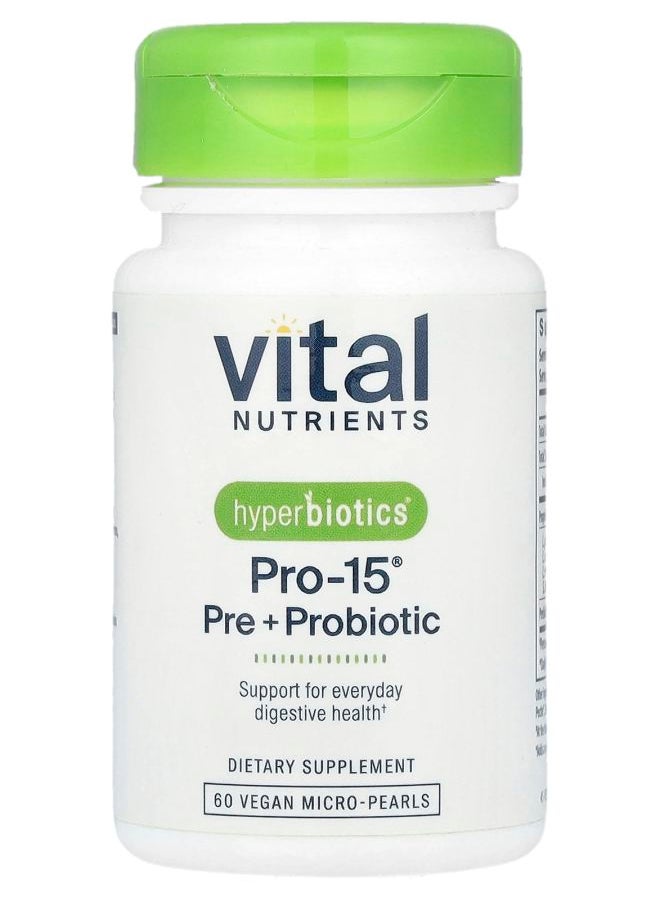 PRO-15® Pre + Probiotic 60  Vegan Micro-Pearls - pzsku/Z0EE8CFAC6E4A6DCF537FZ/45/_/1728489223/78db5513-a805-47ed-b995-d9333ac337ed