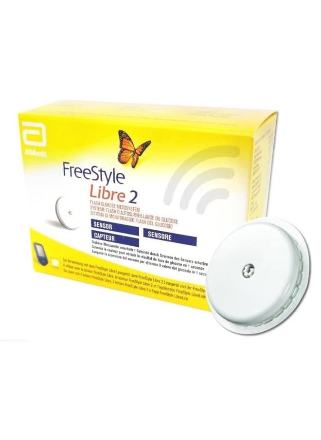 Abbott - FreeStyle Libre 2 Flash Glucose Monitoring System Sensor Kit - Image 1