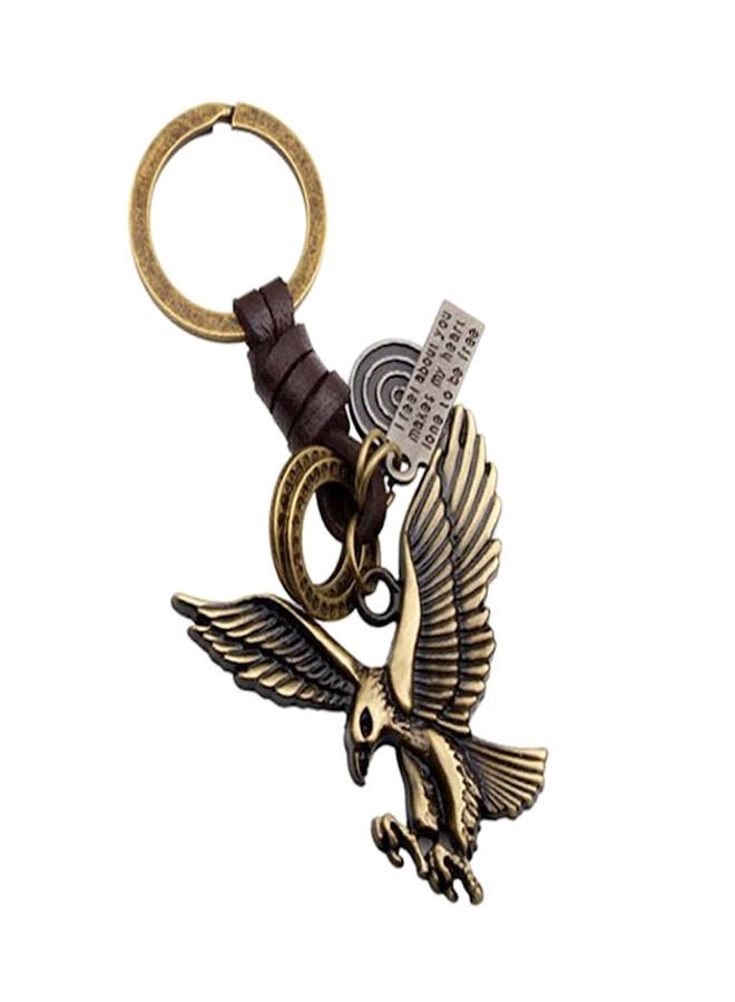 NIBEMINENT Ancient Copper Eagle Key Chain