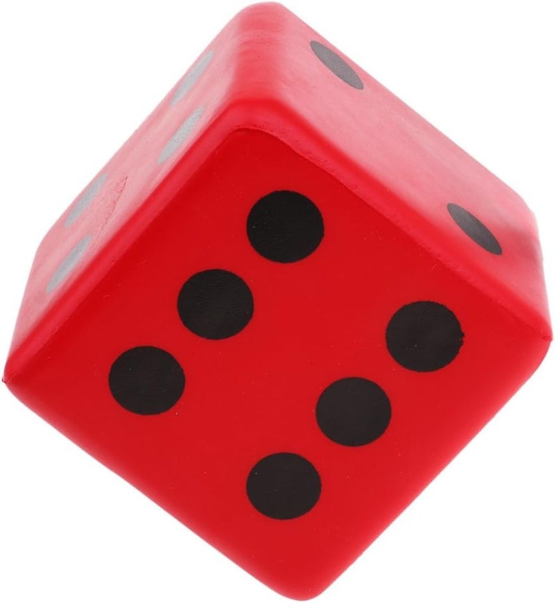 klarako Sponge Dice, Foam Dice Playing Spot Dice Large Dice - Red - Image 5