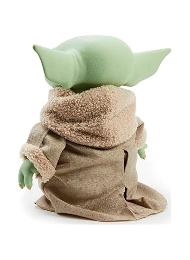 null - Star Wars Grogu Plush Toy, 11-inch Character Figure with Soft Body. Inspired by Star Wars The Mandalorian - Image 1