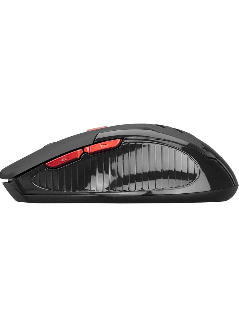 Everest - SM-763 2400 Dpi 2.4 Ghz Illuminated Gaming Player Wireless Mouse - Image 1