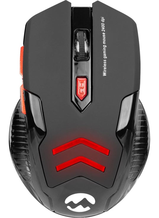 SM-763 2400 Dpi 2.4 Ghz Illuminated Gaming Player Wireless Mouse