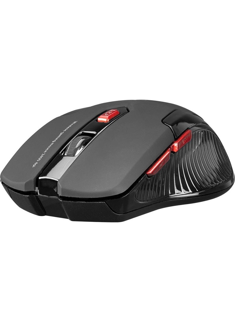 Everest - SM-763 2400 Dpi 2.4 Ghz Illuminated Gaming Player Wireless Mouse - Image 1