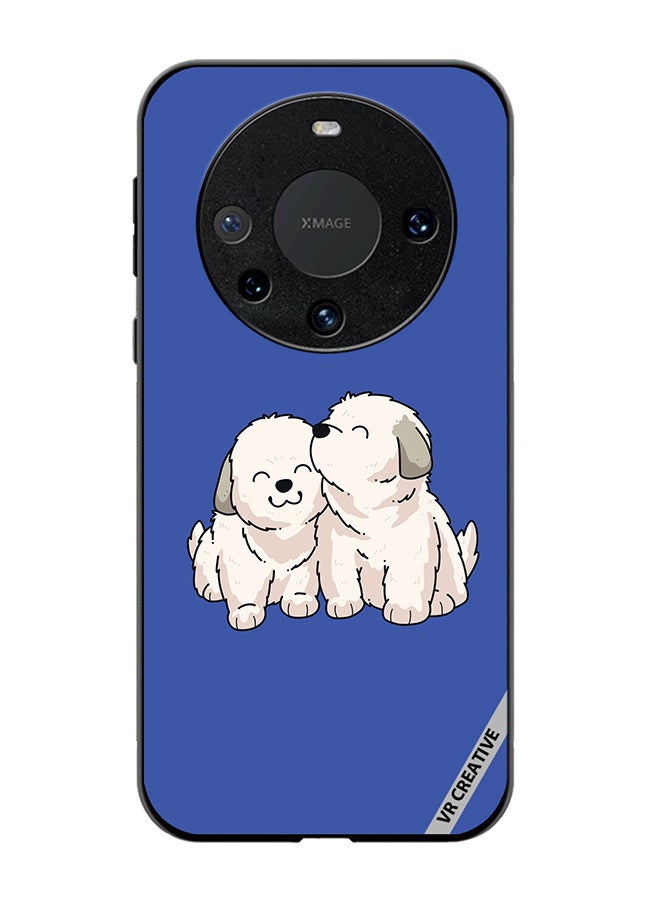 VR CREATIVE Protective Case Cover For Huawei Mate 60 Pro Cute Puppies Design Multicolour - Image 1
