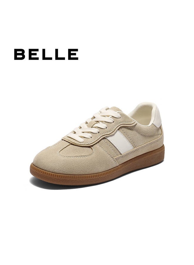 Belle Retro Forrest Gump Shoes, Autumn New Versatile Casual Shoes B2685cm5, Apricot Color, Size 37 - Image 1