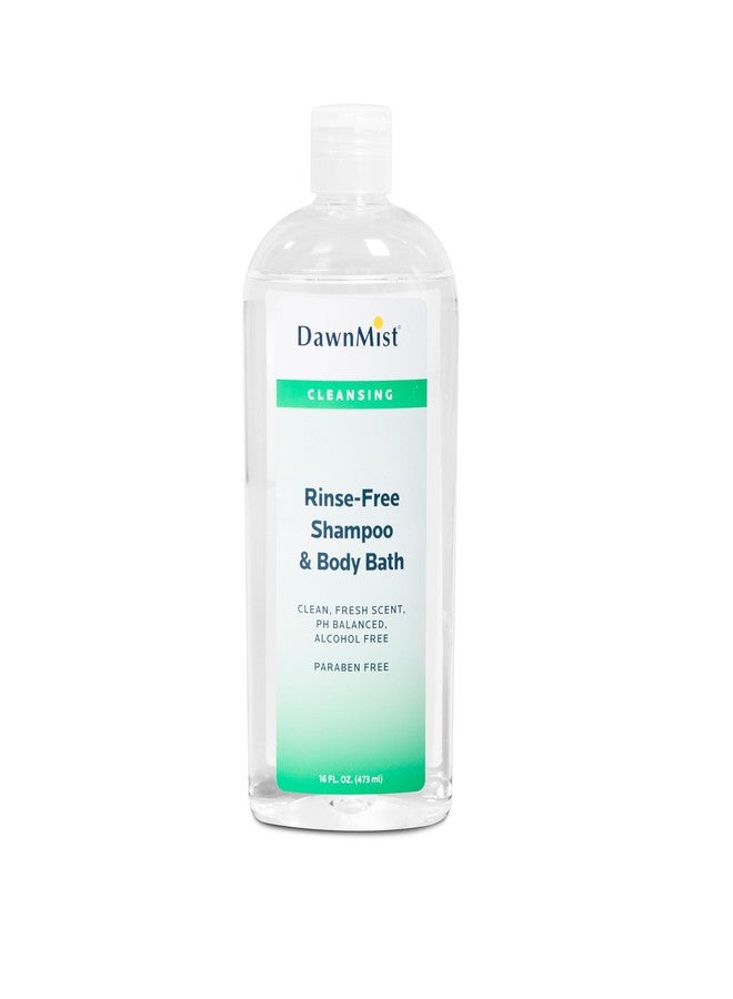 Dukal DawnMist Rinse Free Shampoo and Body Bath 16 oz