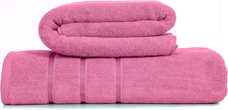 Bliss Casa Bath Sheet (2 Pack) — 80x160 cm 100% Cotton Bath Sheets, Ultra-Soft & Highly Absorbent – Quick-Dry, Hotel-Quality & Durable - Image 4
