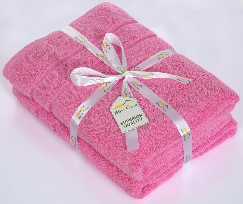 Bliss Casa Bath Sheet (2 Pack) — 80x160 cm 100% Cotton Bath Sheets, Ultra-Soft & Highly Absorbent – Quick-Dry, Hotel-Quality & Durable - Image 2